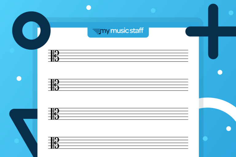 Alto Staff Paper – My Music Staff Resources
