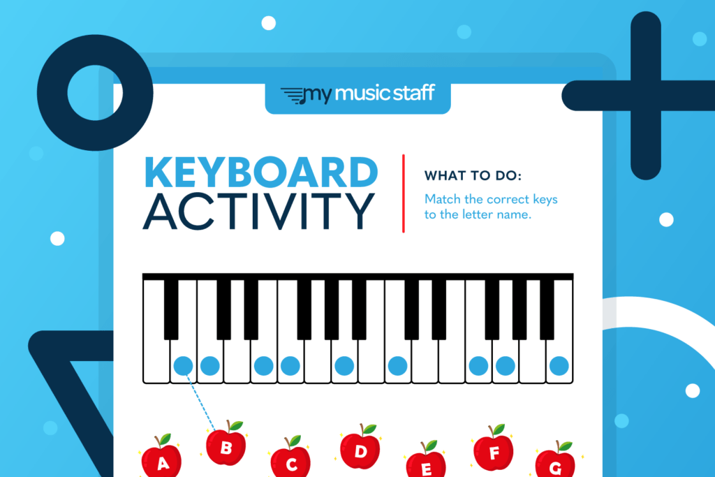 Keyboard Matching – My Music Staff Resources