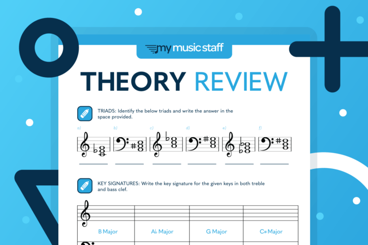 Theory Review – My Music Staff Resources